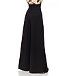 Ефектен дамски черен панталон Betina-1 снимка