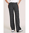 Сив дамски панталон на каре Edona за ръст 160-175 см-0 снимка