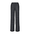 Сив дамски панталон на каре Edona за ръст 160-175 см-1 снимка