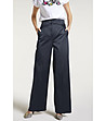 Тъмносин дамски панталон с памук Rita за ръст 160-175 см-0 снимка