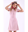 Елегантна розова рокля Bernice-2 снимка