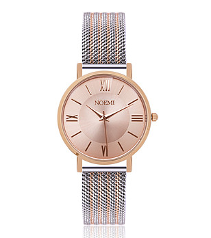 Дамски часовник в розовозлатисто и сребристо Stella снимка