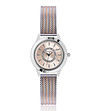 Дамски часовник в сребристо и розовозлатисто Olivia-0 снимка