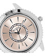 Сребрист дамски часовник с кристали по циферблата Olivia-1 снимка