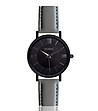 Черен дамски часовник със сива каишка Stella-0 снимка