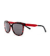 Дамски слънчеви очила в червено и черно-0 снимка