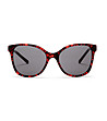 Дамски слънчеви очила в червено и черно-1 снимка