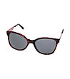Дамски слънчеви очила в червено и черно-2 снимка