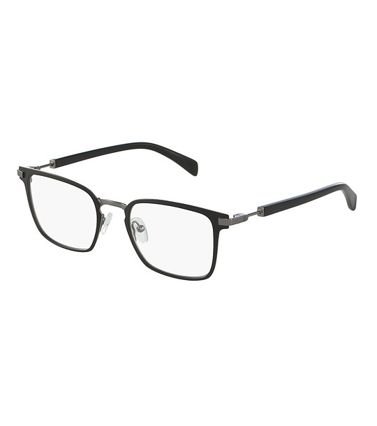 Черни мъжки метални рамки за очила снимка