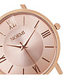 Розовозлатист дамски часовник със сребриста верижка Stella-1 снимка