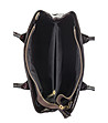 Тъмнокафява дамска чанта от естествена кожа Maya-4 снимка