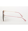 Дамски слънчеви очила в розово-2 снимка