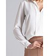 Дамска блуза Abbie в цвят екрю-4 снимка