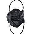 Черна дамска чанта с капси Alseia-3 снимка