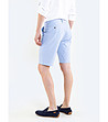 Мъжки памучен къс панталон в светлосиньо Gusto-2 снимка