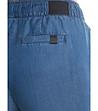 Сини дамски къси панталонки Sherrie от лиосел-3 снимка