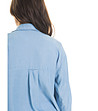 Светлосиня дамска дънкова риза от лиосел Miela-1 снимка