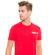 Червена памучна мъжка тениска Frens-1 снимка