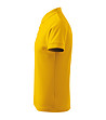 Мъжка блуза в жълто с памук Rino-4 снимка