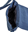 Синя дънкова памучна чанта за рамо Bernie-4 снимка