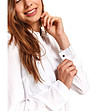 Дамска риза в бяло Ismena-4 снимка