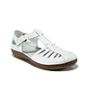 Бели летни дамски кожени обувки Edvin-0 снимка