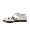Бели летни дамски кожени обувки Edvin-2 снимка