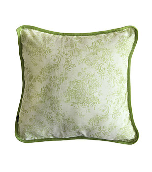 Зелена калъфка за възглавница с памук Vintage Green снимка