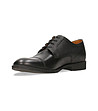 Черни кожени мъжки обувки Benjamin-3 снимка