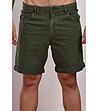 Зелен памучен мъжки къс панталон Anthony-0 снимка