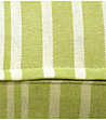 Карирана зелена памучна калъфка за възглавница Country 45х45 см-3 снимка