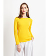 Жълта дамска блуза Aria-0 снимка