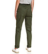 Дамски памучен панталон в зелено Neriza-1 снимка