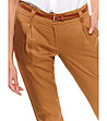 Дамски 3/4 панталон в светлокафяв нюанс Rosabel от лиосел-4 снимка