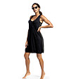Черна свободна спортна рокля Viliana-1 снимка