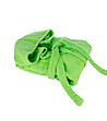 Зелен unisex памучен халат за ръст 164 см-0 снимка