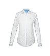 Дамска памучна бяла риза Doti-4 снимка