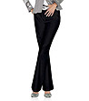 Черен дамски памучен панталон Berta за ръст 160-175 см-0 снимка