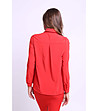 Двупластова дамска риза Mevita в червено-1 снимка