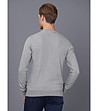 Мъжки памучен пуловер в сиво Claudio-4 снимка