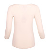 Дамска памучна блуза в розово Arline-3 снимка