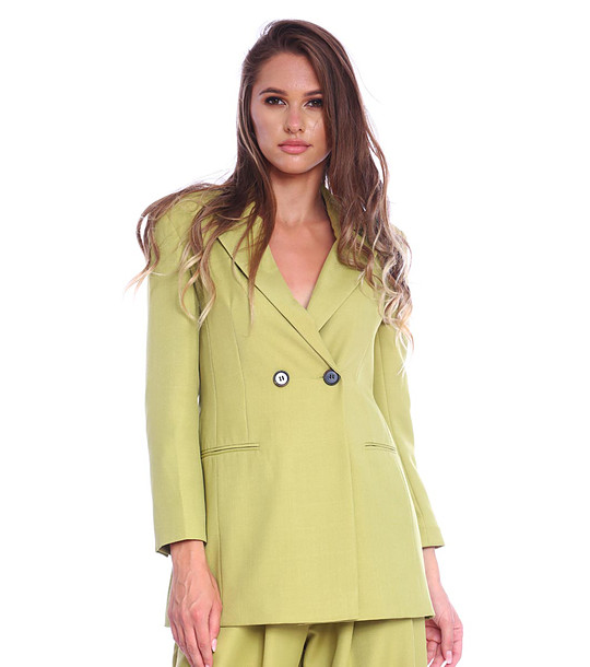 Дамско сако в зелено Palmira снимка