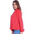 Червена дамска блуза Celine-2 снимка