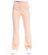 Дамски панталон в цвят крем Edith-0 снимка