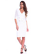 Дантелена рокля в бяло Izara-0 снимка