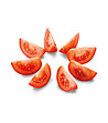 Аксесоар за рязане на домати в червено Presto-2 снимка