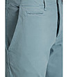 Мъжки памучен панталон в синьо-зелен нюанс Bartek-4 снимка