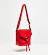 Червена дамска чанта Inga-0 снимка