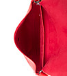 Червена дамска чанта Inga-4 снимка