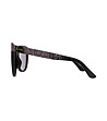 Черни дамски слънчеви очила с ефектен принт Viliana-2 снимка